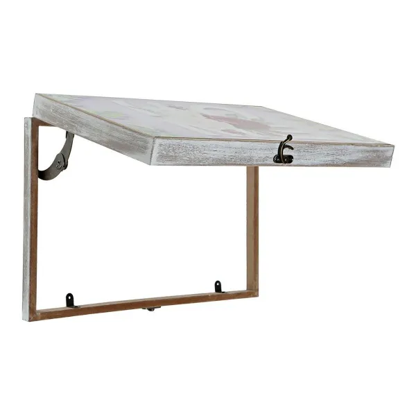 Dekoratīvs skapītis DKD Home Decor Rozā Ceriņš Koks MDF Tropiskais Skaitītājs (2 gb.)