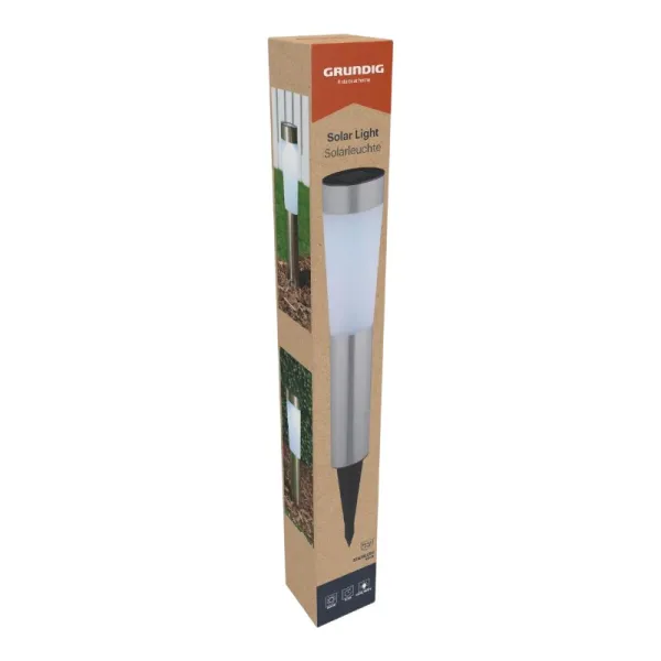Grundig - Solar Garden Lamp LED 7.5x56 cm