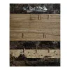 fotorāmis DKD Home Decor Brūns Koks Metāls Alumīnijs Dabisks 40 x 2 x 50 cm