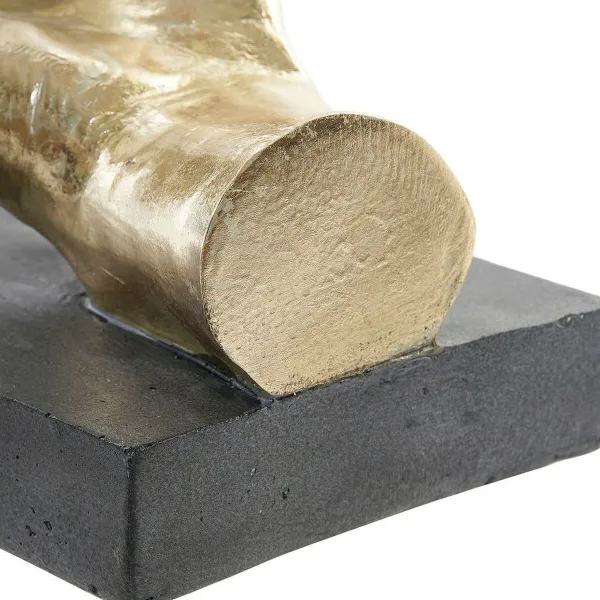 Dekoratyvinė figūrėlė DKD Home Decor Auksinis Sidabras Ranka 50 ml 20 x 14 x 18 cm (2 vnt.)