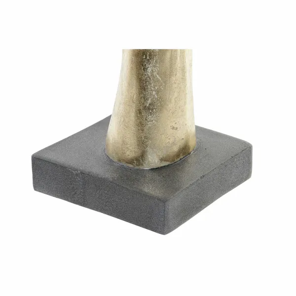 Декоративная фигура DKD Home Decor Чёрный Позолоченный рука 13,5 x 13,5 x 36 cm