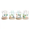 Деревянная игра DKD Home Decor Деревянный Разноцветный 4 Предметы 9 x 9 x 12 cm