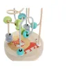 Деревянная игра DKD Home Decor Деревянный Разноцветный 4 Предметы 9 x 9 x 12 cm
