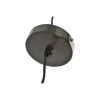 griestu gaismas DKD Home Decor 8424001521999 Melns Metāls Vintage 60 W 15 x 15 x 30 cm