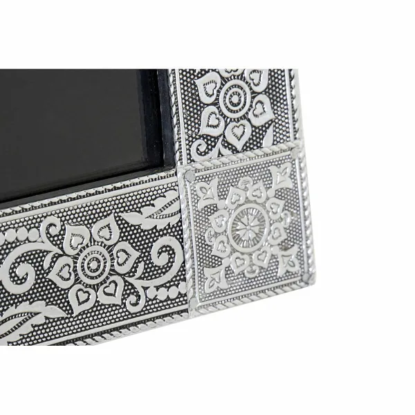 Kuvakehys DKD Home Decor Samppanja Puu Alumiini Arabi 20 x 1 x 25 cm (1 osaa)