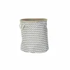 Декоративная корзина DKD Home Decor Белый Серый Джут джут