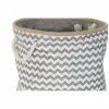 Декоративная корзина DKD Home Decor Белый Серый Джут джут