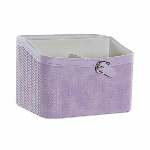 Kaukosäädin DKD Home Decor Liila Romanttinen 19 x 16 x 14 cm Polyuretaani Pyörivä
