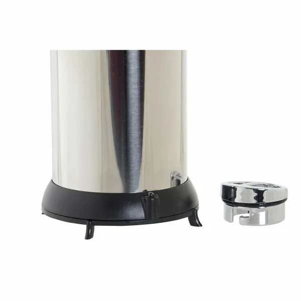 автоматический диспенсер для мыла с датчиком DKD Home Decor Чёрный Серебристый ABS 250 ml 11,1 x 7,5 x 19 cm