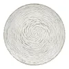 Sivupöytä Gift Decor Valkoinen Ruskea Puu 40 x 39 x 40 cm Spiraalit