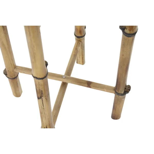 stādītājs DKD Home Decor Bambuss Dabisks (32 x 32 x 55.5 cm)