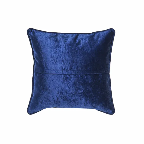 Tyyny DKD Home Decor 8424001850341 Sininen Kullattu 45 x 10 x 45 cm