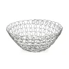 Ваза для фруктов Versa Серый Металл Сталь 28 x 12 x 28 cm 1 L