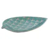 Galda rotājums DKD Home Decor Tirkīzs Porcelāns 27,5 x 16 x 3 cm