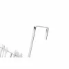 Дверная вешалка DKD Home Decor Серебристый Металл Пластик 34 x 17 x 9 cm