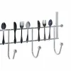 Дверная вешалка DKD Home Decor Серебристый Металл Пластик 34 x 17 x 9 cm