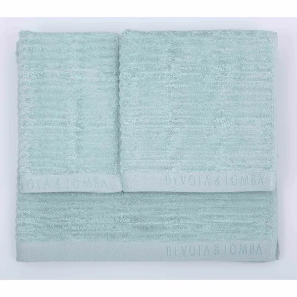 Rankšluosčių rinkinys Devota & Lomba Žalia 100 % medvilnė (3 pcs)
