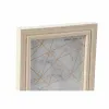 Wall photo frame DKD Home Decor 32,5 x 1,5 x 45 cm Crystal Natural Green MDF Wood Scandinavian