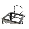 griestu gaismas DKD Home Decor Melns Metāls Brūns 220 V 50 W (25 x 25 x 43 cm)