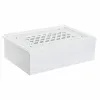 Jewelry box DKD Home Decor Watches 29 x 20 x 9,5 cm Crystal Lilac White MDF Wood