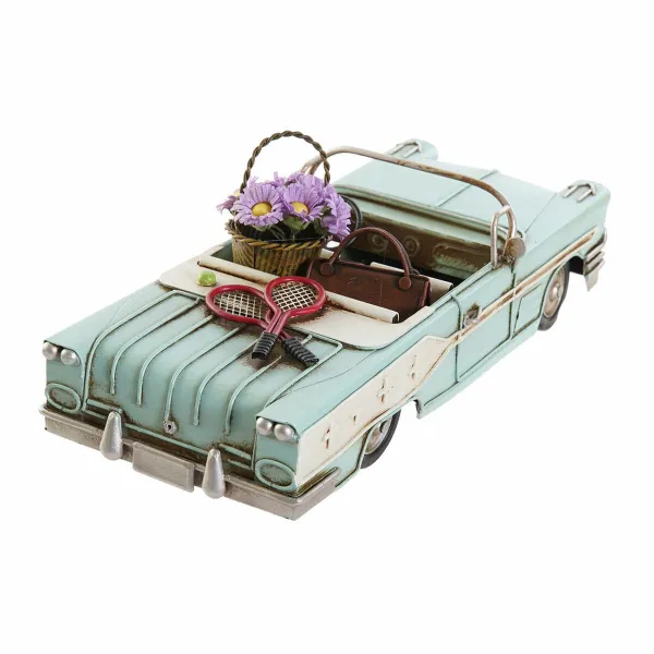 Dekoratīvās figūriņas DKD Home Decor Dzeltens Zils Zaļš Rozā Automobilis Vintage 25,8 x 10,5 x 9,5 cm (4 gb.) (4 Daudzums)