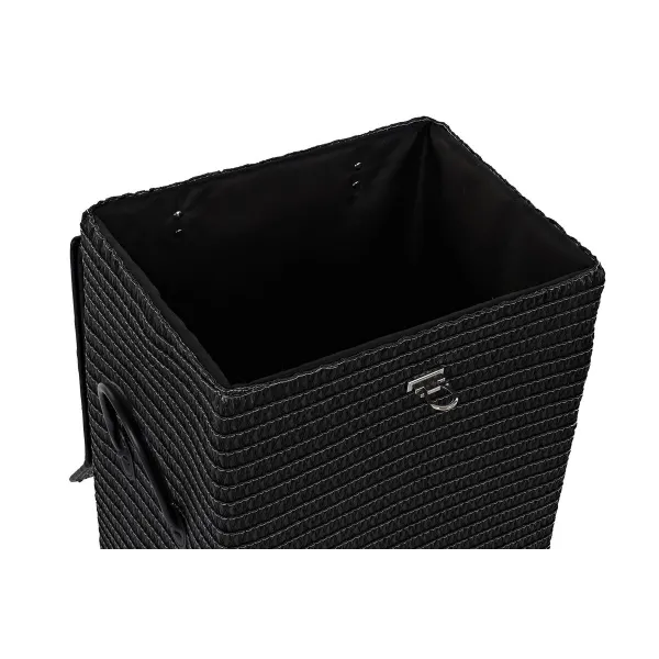 Monikäyttöinen kori DKD Home Decor Valkoinen Musta polypropeeni 45 x 34 x 49 cm 4 Kg
