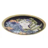 Galda rotājums DKD Home Decor Zils Daudzkrāsains Porcelāns 42 x 42 x 4 cm