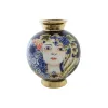 Vāze DKD Home Decor Porcelāns Melns Shabby Chic (19 x 19 x 23 cm)