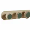Sieninė kabykla DKD Home Decor Plastmasinis Medžio MDF Tropinis 48 x 6 x 7,5 cm (2 vnt.)