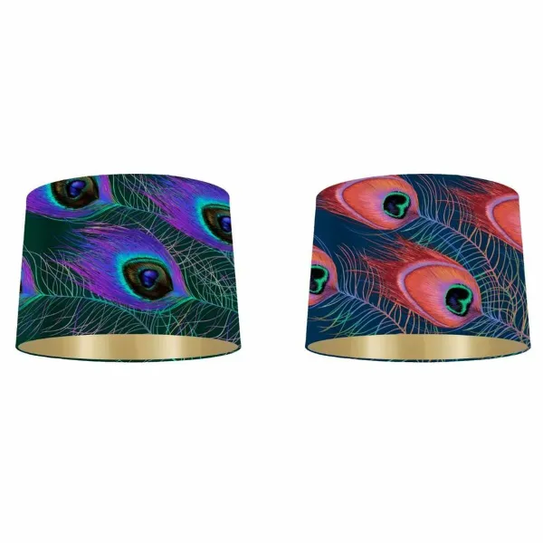 Lampas Tonis DKD Home Decor Ceriņš Zaļš 40 x 40 x 24 cm (2 gb.)
