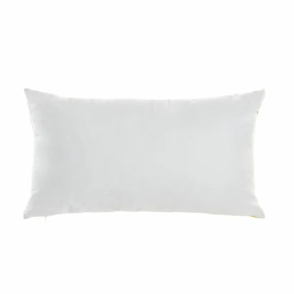 Pagalvėlė DKD Home Decor Plastmasinis Mėlyna Balta Spalvotas Rožinė Stačiakampis Abstraktus 50 x 30 x 12 cm (3 Dalys)