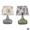 Desk lamp DKD Home Decor 28 x 28 x 40,5 cm Crystal Multicolour 220 V 50 W (2 Units)