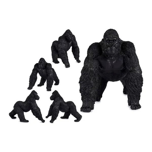 Koristehahmo Gift Decor Musta Gorilla 30 x 36 x 45 cm