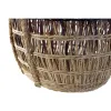 Набор корзин DKD Home Decor Натуральный Лиловый Морская трава (3 Предметы)