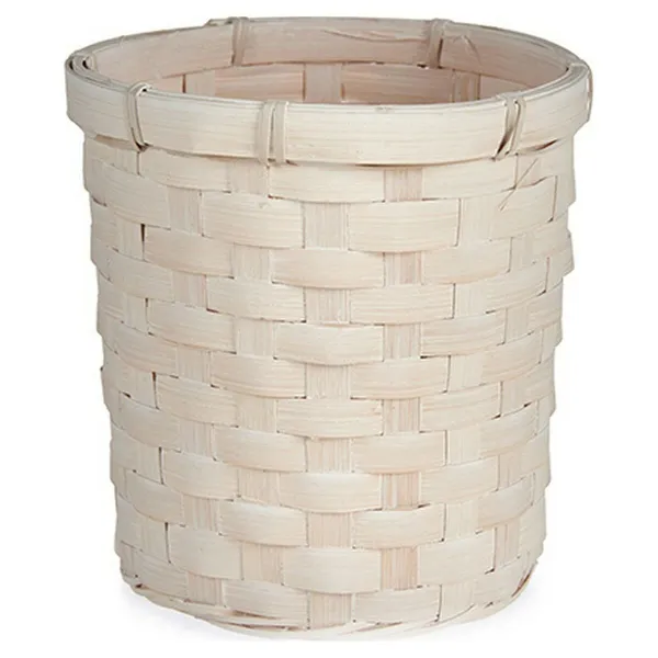 Подставка под цветочный горшок Gift Decor Белый PVC Бамбук 17 x 15 x 17 cm Круглый