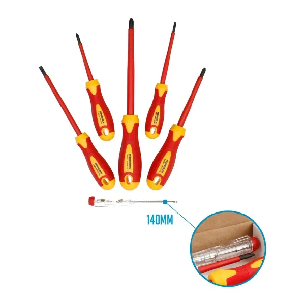 Skrūvgriežu Komplekts Ferrestock (6 pcs)
