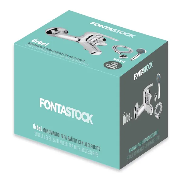 Mixer Tap Fontastock Zinc