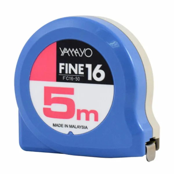 Juostos matmenys Yamayo 5 m ABS Anglies plienas