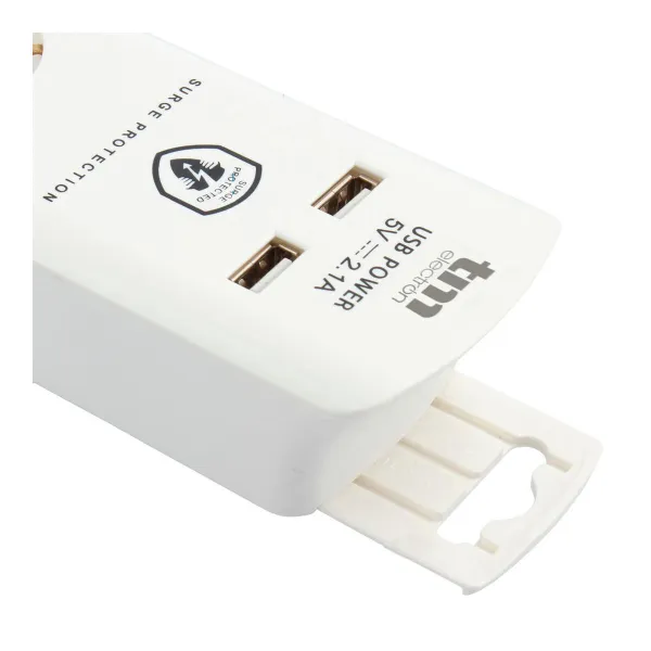Power Socket - 6 Sockets with Switch TM Electron TMUAD306