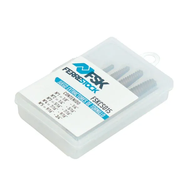 Nosūcēja komplekts Ferrestock 1/8" 3/4" 5 pcs