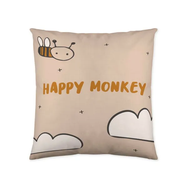 Tyynysuoja Popcorn Scarf Monkey (60 x 60 cm)