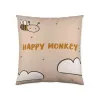 Tyynysuoja Popcorn Scarf Monkey (60 x 60 cm)