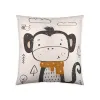 Tyynysuoja Popcorn Scarf Monkey (60 x 60 cm)