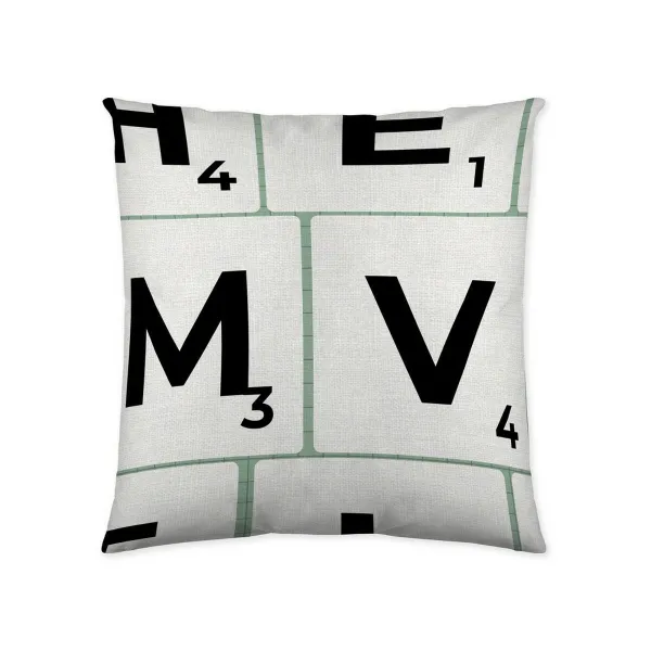 Tyynysuoja Naturals Scrabble (50 x 50 cm)