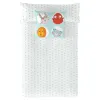 Šiaurės šalių viršelis Lemon Ribbon Points Lova 80/90 150 x 220 cm Dvipusis