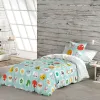 Nordic cover Lemon Ribbon Points Single 150 x 220 cm Reversible