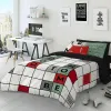 Ziemeļu pārvalks Naturals Scrabble Gulta 180/190 260 x 220 cm