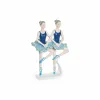 Koristehahmo DKD Home Decor Sininen Romanttinen Balettitanssija 14 x 7,5 x 21,5 cm
