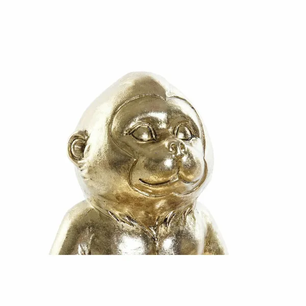 Dekoratīvās figūriņas DKD Home Decor Bronza Koloniāls Augu lapa 23 x 20,4 x 14,8 cm