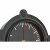 Table clock DKD Home Decor Black Golden Vintage